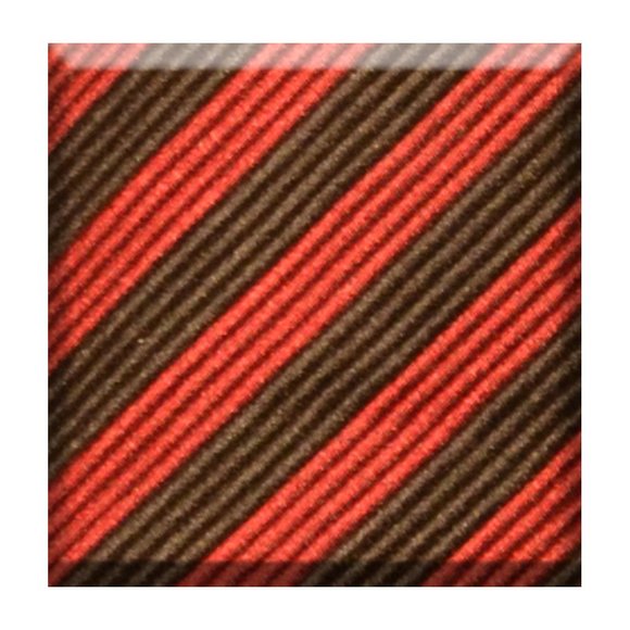 Stefano Ricci Pleated Silk Tie Red Blue Geometric Stefano Ricci \'Striped\' Tie